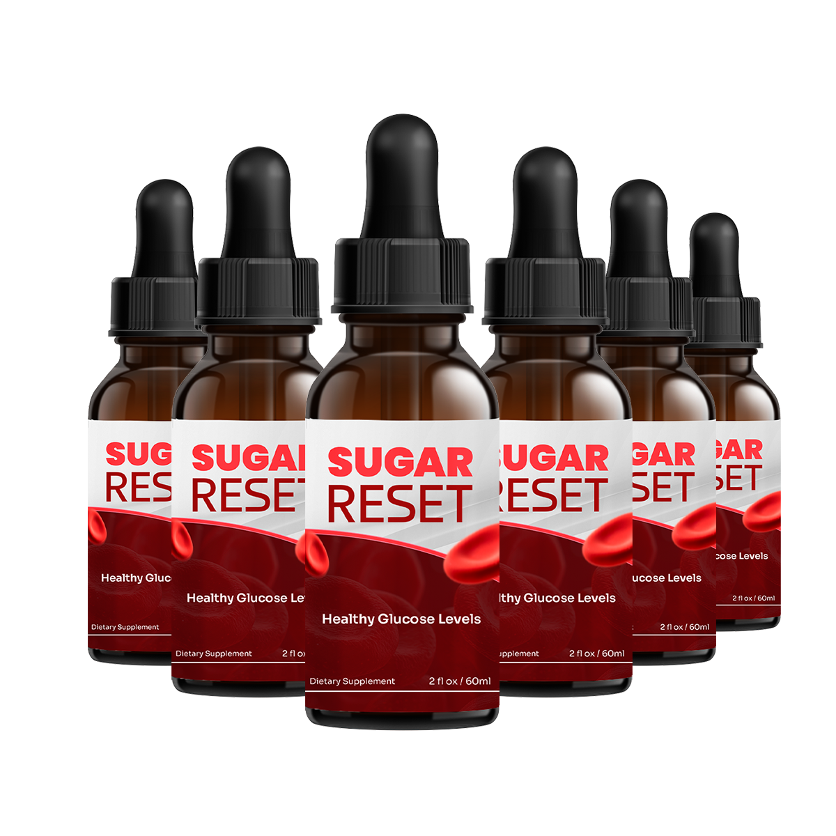Sugar Reset healthy glucose support drops bottles